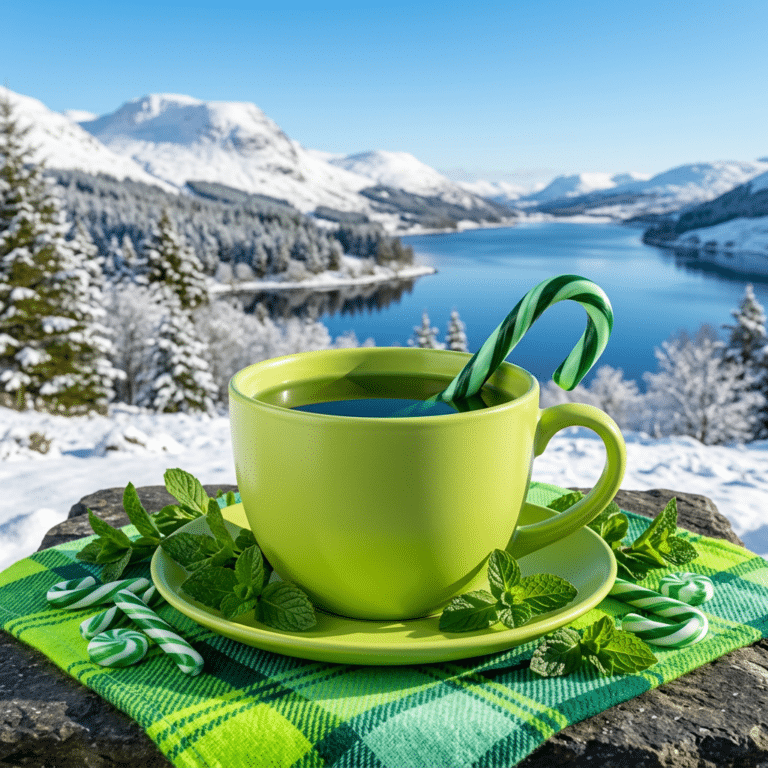 Mint Candy Cane Fruit Tea