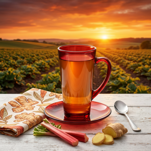 Rhubarb & Ginger Fruit Tea