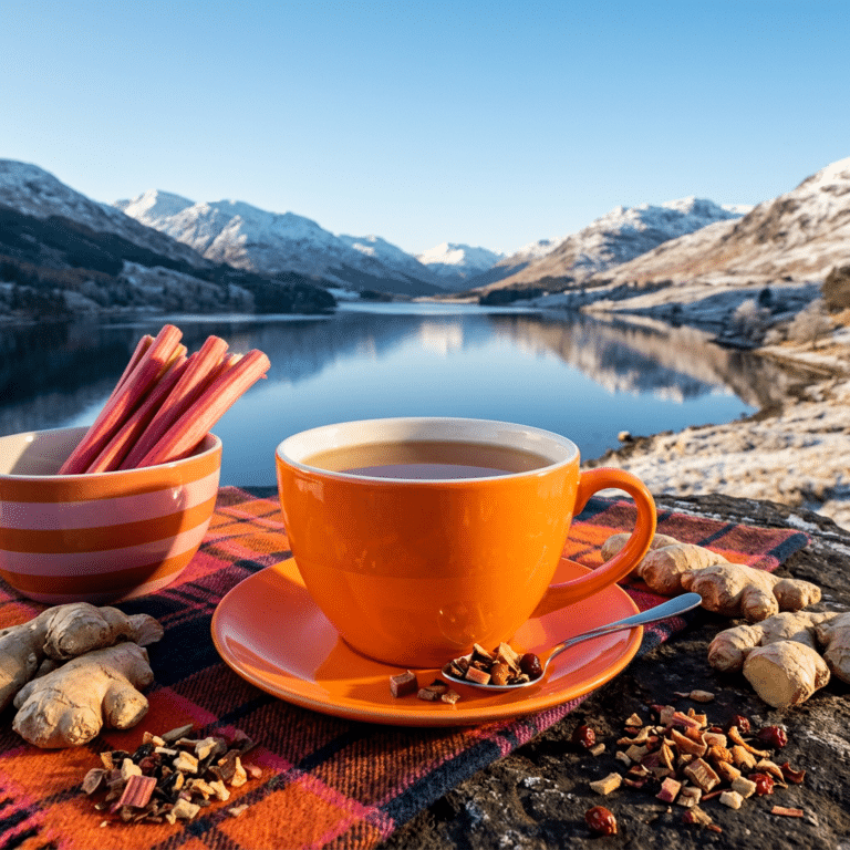 Rhubarb & Ginger Fruit Tea