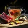 Rhubarb and Ginger Tea