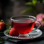 STRAWBERRIES & CREAM FRUIT TEA