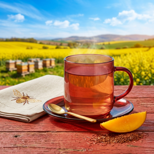 Hot Honey Mango Rooibos Tea
