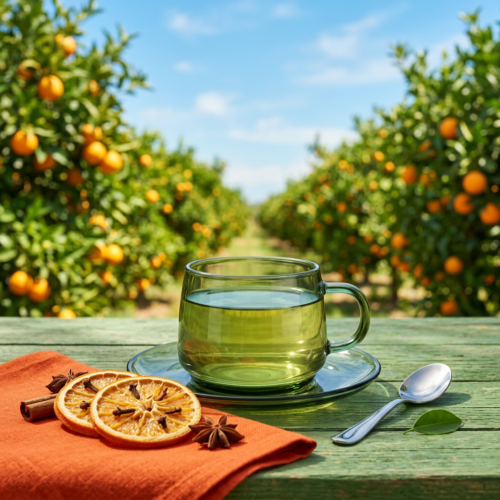 Spiced Orange Green Tea