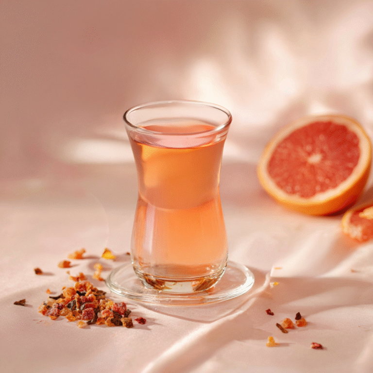 Grapefruit tea infusion
