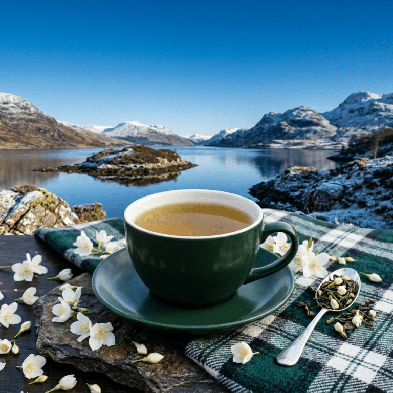 Jasmine Flowers Green Tea