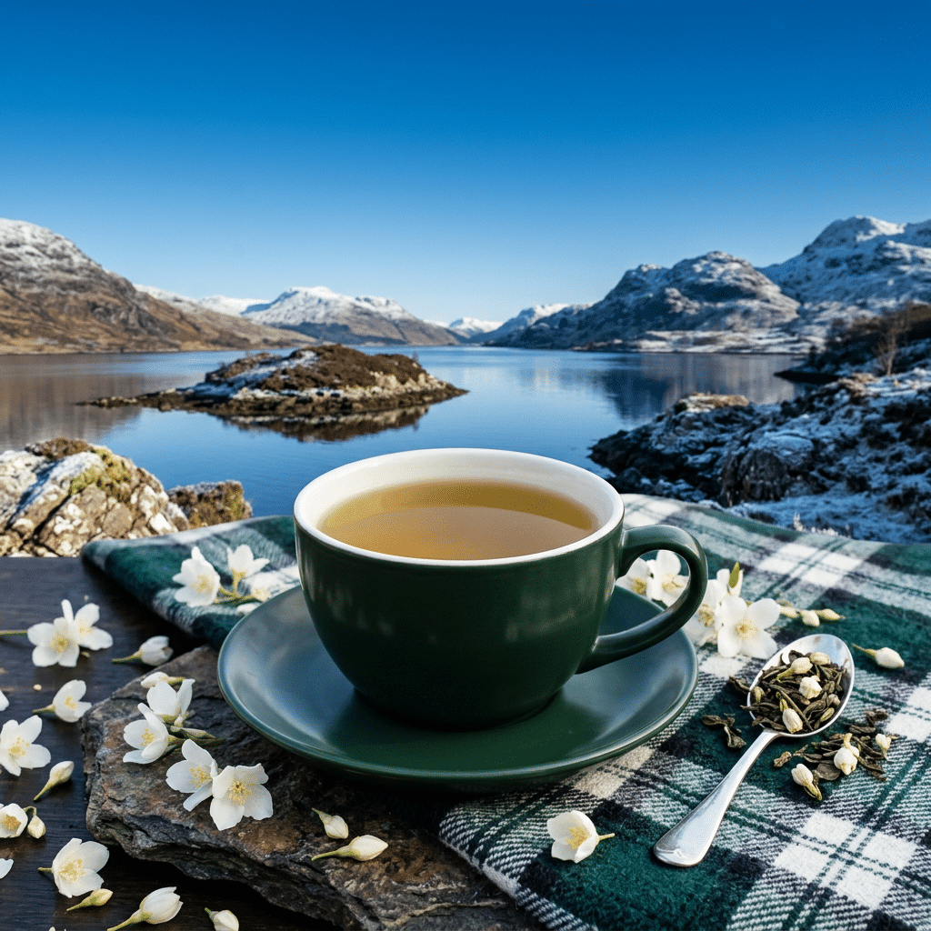 Jasmine Flowers Green Tea Jasmine Flowers Green Tea