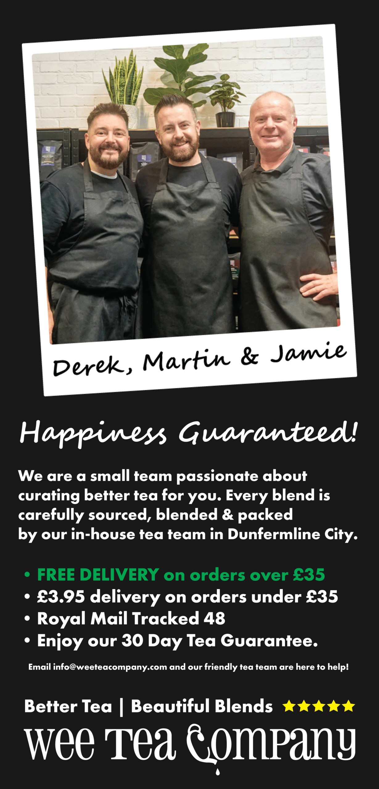 Happiness Guaranteed!